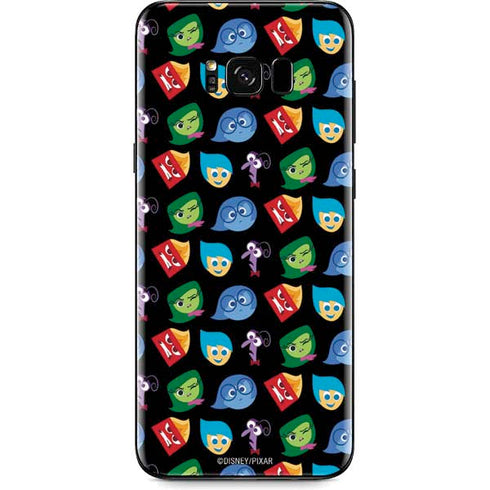 Disney Inside Out Character Pattern Galaxy S8 Plus Skin